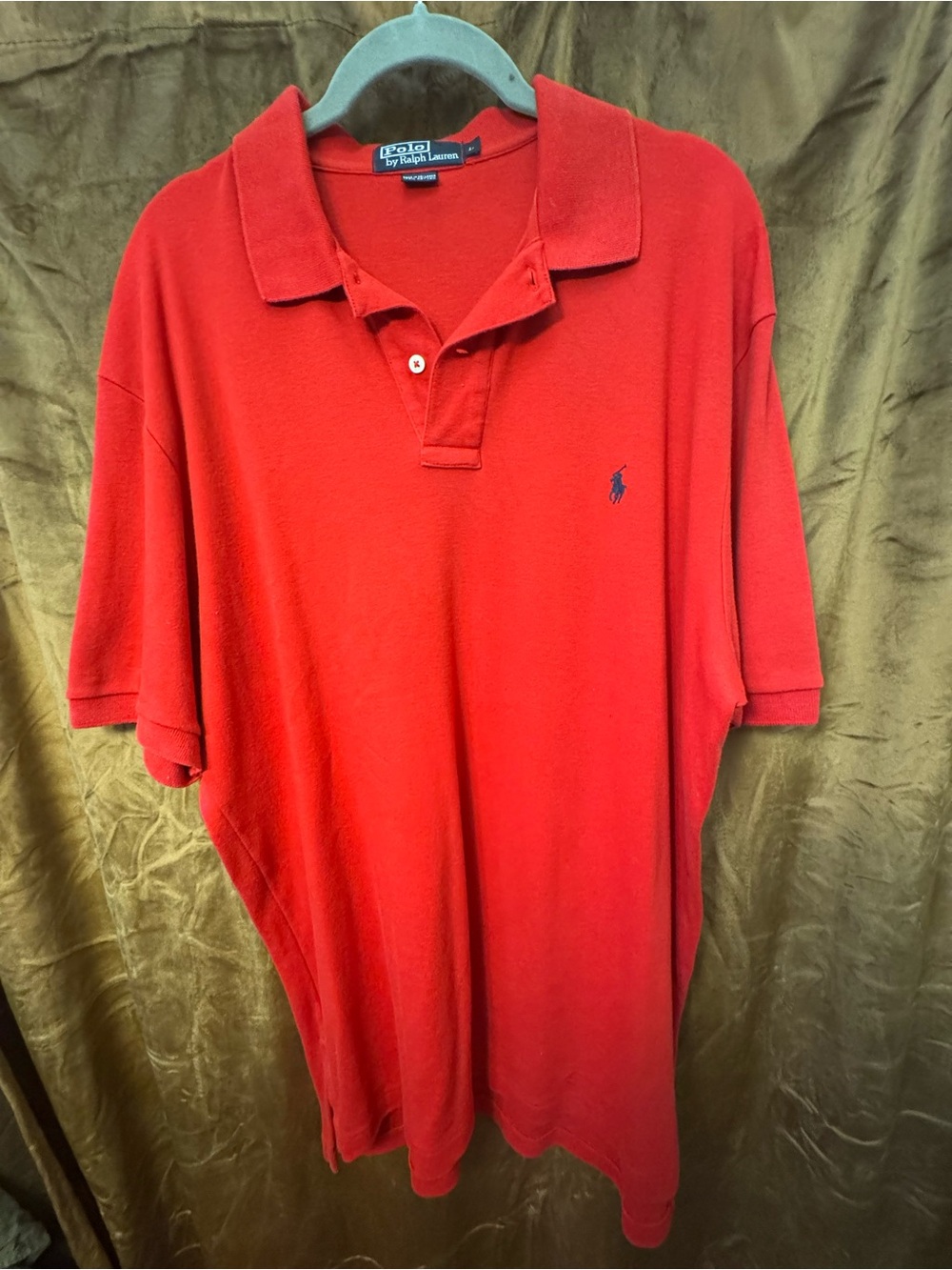 Polo by Ralph Lauren Bright Red Short-Sleeve Polo Shirt
